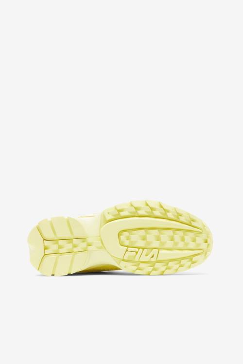 Yellow Women's Fila Disruptor 2 Premium Sneakers | Fila427WR