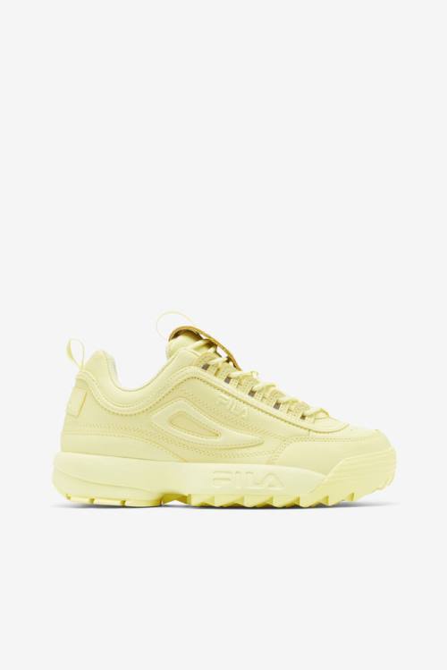 Yellow Women\'s Fila Disruptor 2 Premium Sneakers | Fila427WR