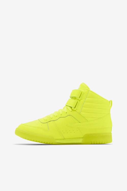 Yellow Women's Fila F-14 Sneakers | Fila705TW