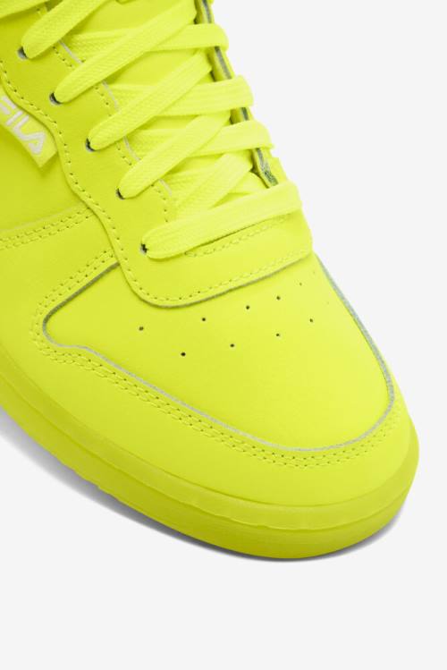 Yellow Women's Fila F-14 Sneakers | Fila705TW