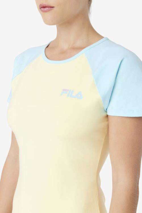 Yellow Women's Fila Kyra Dress | Fila906UE