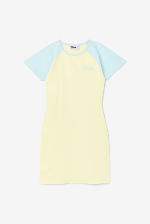 Yellow Women\'s Fila Kyra Dress | Fila906UE