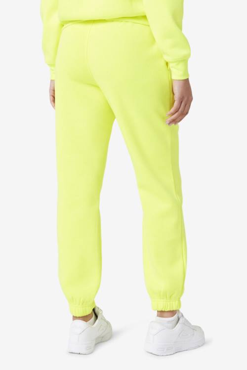 Yellow Women's Fila Lassie Jogger Pants | Fila263GS