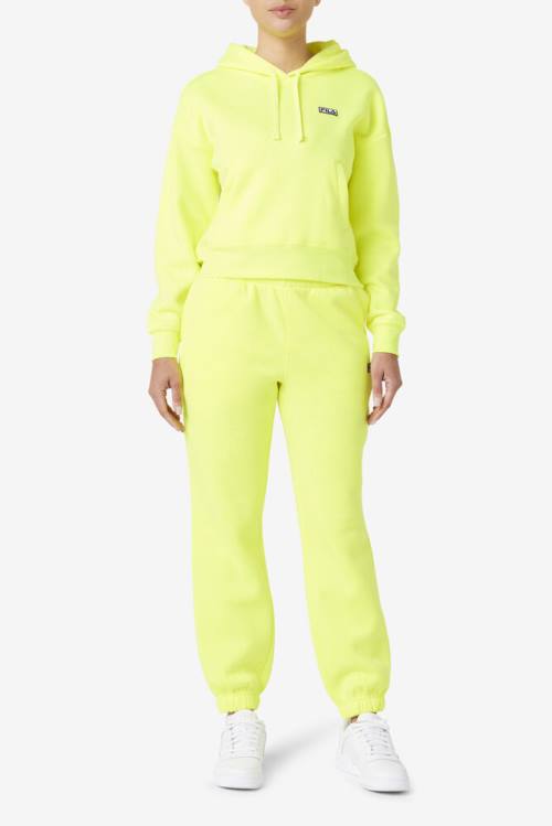 Yellow Women's Fila Lassie Jogger Pants | Fila263GS