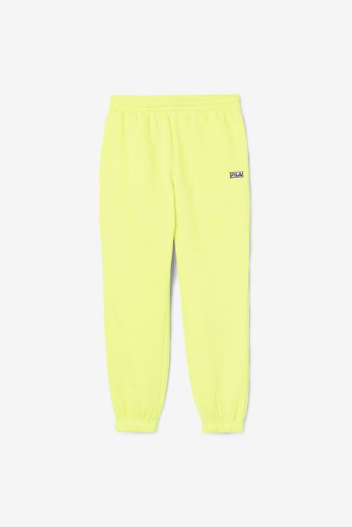 Yellow Women\'s Fila Lassie Jogger Pants | Fila263GS