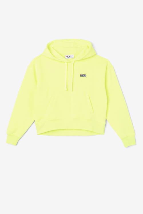 Yellow Women\'s Fila Marina Hoodie | Fila382GA